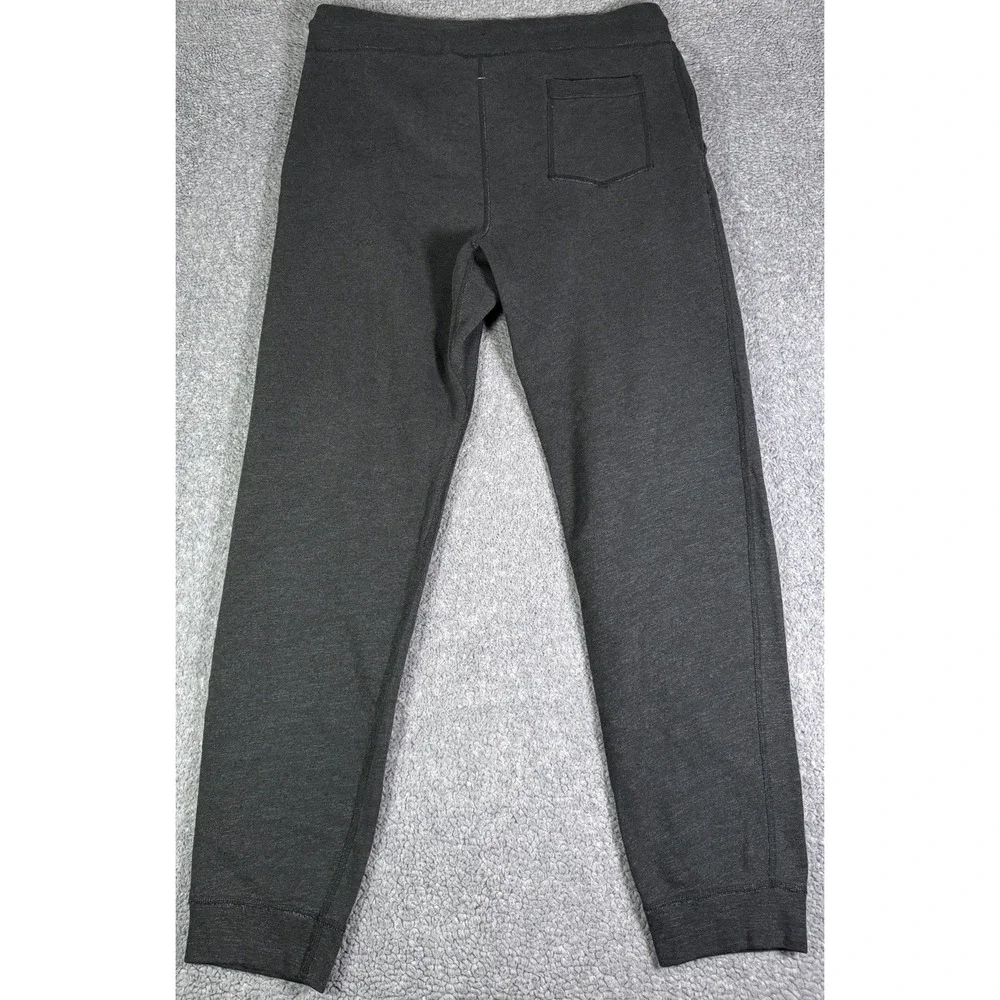 Rag & Bone Men's Gray Jogger Sweatpants Size Large Drawstring Handmade In Peru
